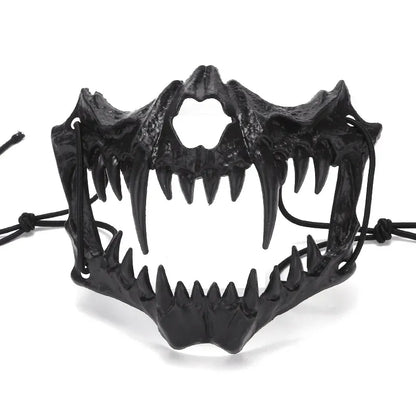 Dragon God Half Face Mask – Fierce Halloween & Cosplay Costume Mask Dragon God Half Face Mask – Fierce COS Costume Mask for Halloween & Cosplay