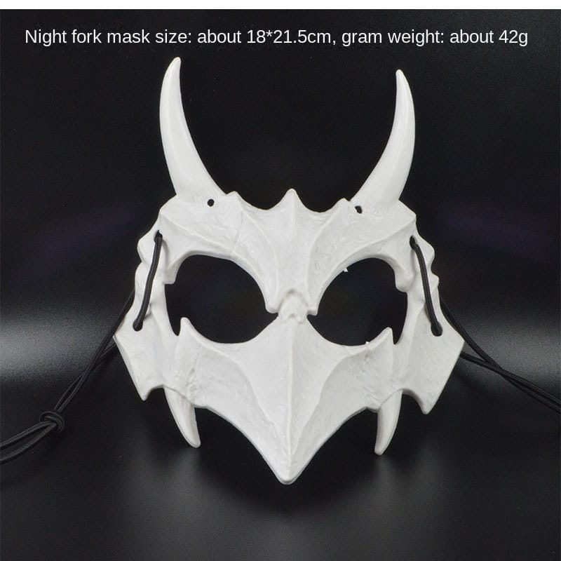 Dragon God Half Face Mask – Fierce Halloween & Cosplay Costume Mask Dragon God Half Face Mask – Fierce COS Costume Mask for Halloween & Cosplay