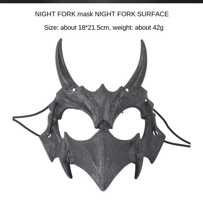 Dragon God Half Face Mask – Fierce Halloween & Cosplay Costume Mask Dragon God Half Face Mask – Fierce COS Costume Mask for Halloween & Cosplay