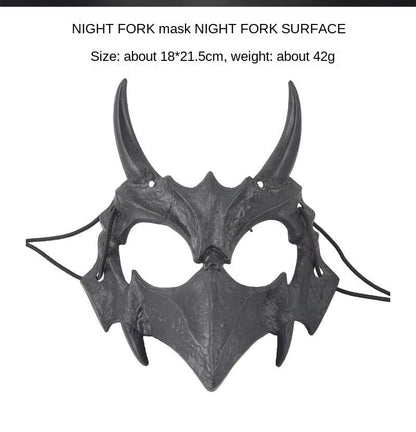 Dragon God Half Face Mask – Fierce Halloween & Cosplay Costume Mask Dragon God Half Face Mask – Fierce COS Costume Mask for Halloween & Cosplay