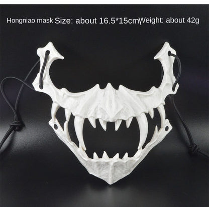 Dragon God Half Face Mask – Fierce Halloween & Cosplay Costume Mask Dragon God Half Face Mask – Fierce COS Costume Mask for Halloween & Cosplay