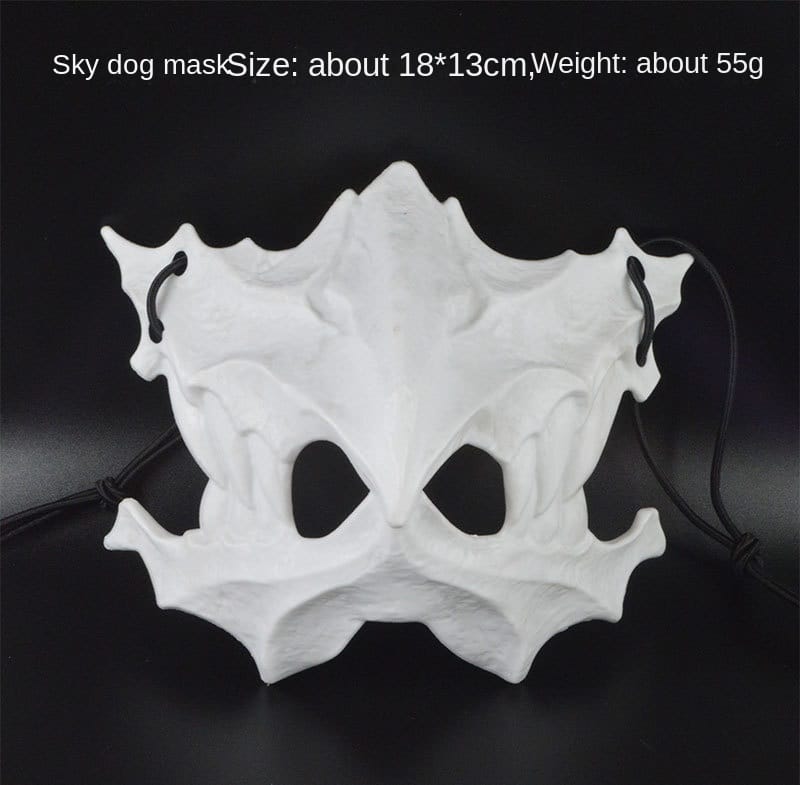 Dragon God Half Face Mask – Fierce Halloween & Cosplay Costume Mask Dragon God Half Face Mask – Fierce COS Costume Mask for Halloween & Cosplay