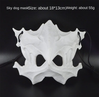 Dragon God Half Face Mask – Fierce Halloween & Cosplay Costume Mask Dragon God Half Face Mask – Fierce COS Costume Mask for Halloween & Cosplay