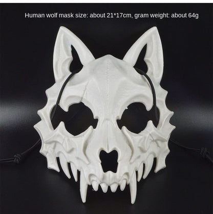 Dragon God Half Face Mask – Fierce Halloween & Cosplay Costume Mask Dragon God Half Face Mask – Fierce COS Costume Mask for Halloween & Cosplay