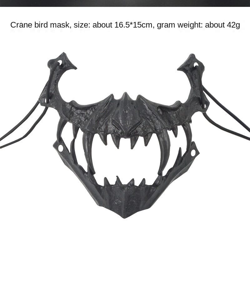 Dragon God Half Face Mask – Fierce Halloween & Cosplay Costume Mask Dragon God Half Face Mask – Fierce COS Costume Mask for Halloween & Cosplay