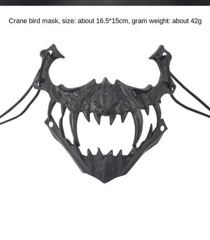 Dragon God Half Face Mask – Fierce Halloween & Cosplay Costume Mask Dragon God Half Face Mask – Fierce COS Costume Mask for Halloween & Cosplay