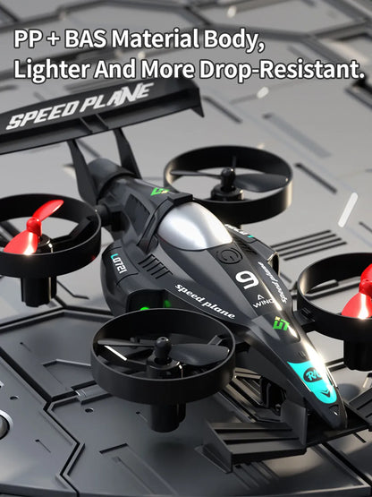 Drone 2 In 1 Flying RC Car Helicopter 2.4G Quadcopter Altitude Hold Headless Mode Remote Control Car Perfect Gift Toys for Kids Drone 2 In 1 Flying RC Car Helicopter 2.4G Quadcopter Altitude Hold Headless Mode Remote Control Car Perfect Gift Toys for Kids