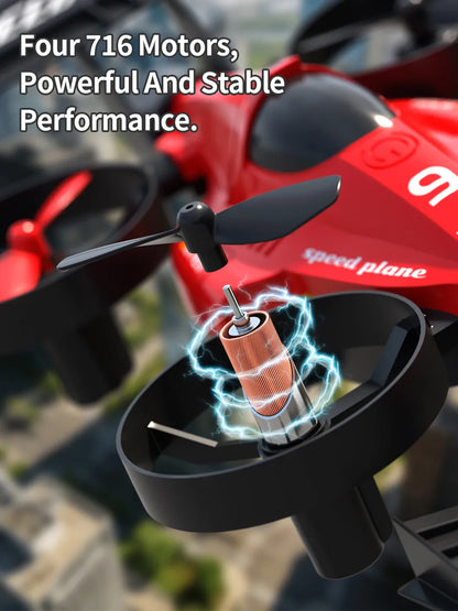 Drone 2 In 1 Flying RC Car Helicopter 2.4G Quadcopter Altitude Hold Headless Mode Remote Control Car Perfect Gift Toys for Kids Drone 2 In 1 Flying RC Car Helicopter 2.4G Quadcopter Altitude Hold Headless Mode Remote Control Car Perfect Gift Toys for Kids