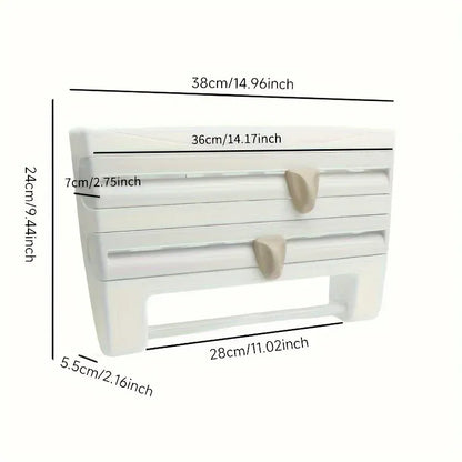 Durable Wall-Mounted Kitchen Organizer Durable Wall-Mounted Kitchen Organizer