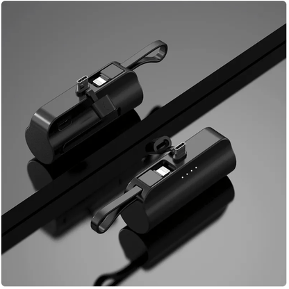 5000mAh Portable Charger with Built-In Cable