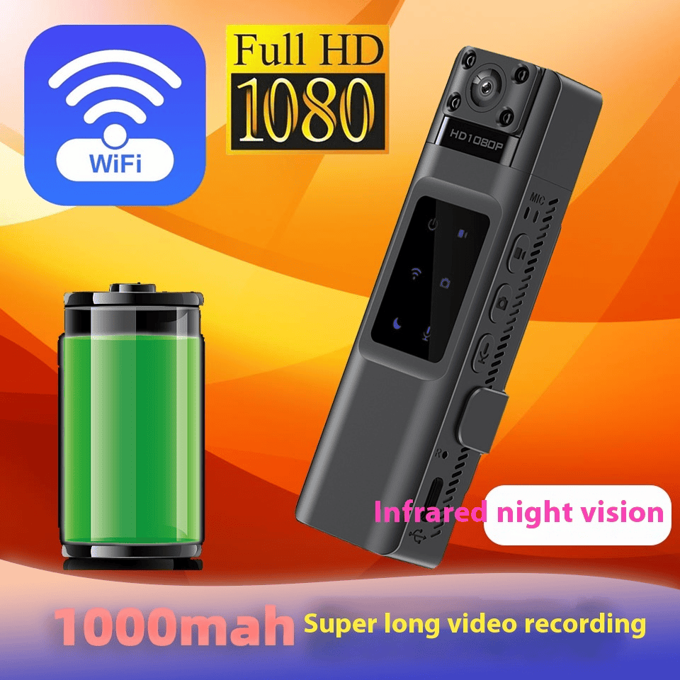 HD Sports Action Camera – Night Vision, Motion Detection & Loop Recording