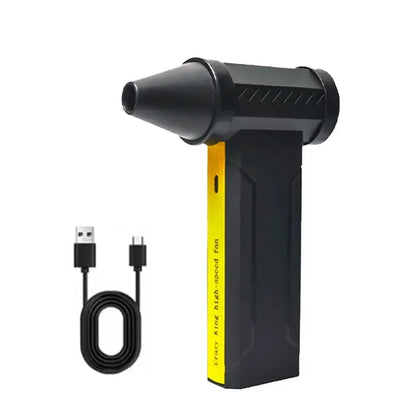 Electric Air Duster 160,000RPM Brushless Turbo | 200W 60m/s | USB-C Rechargeable Dust Blower for PC, Camera & More Electric Air Duster — 160,000RPM Brushless Turbo Fan | 200W, 60m/s Wind Speed | USB-C Rechargeable Dust Blower