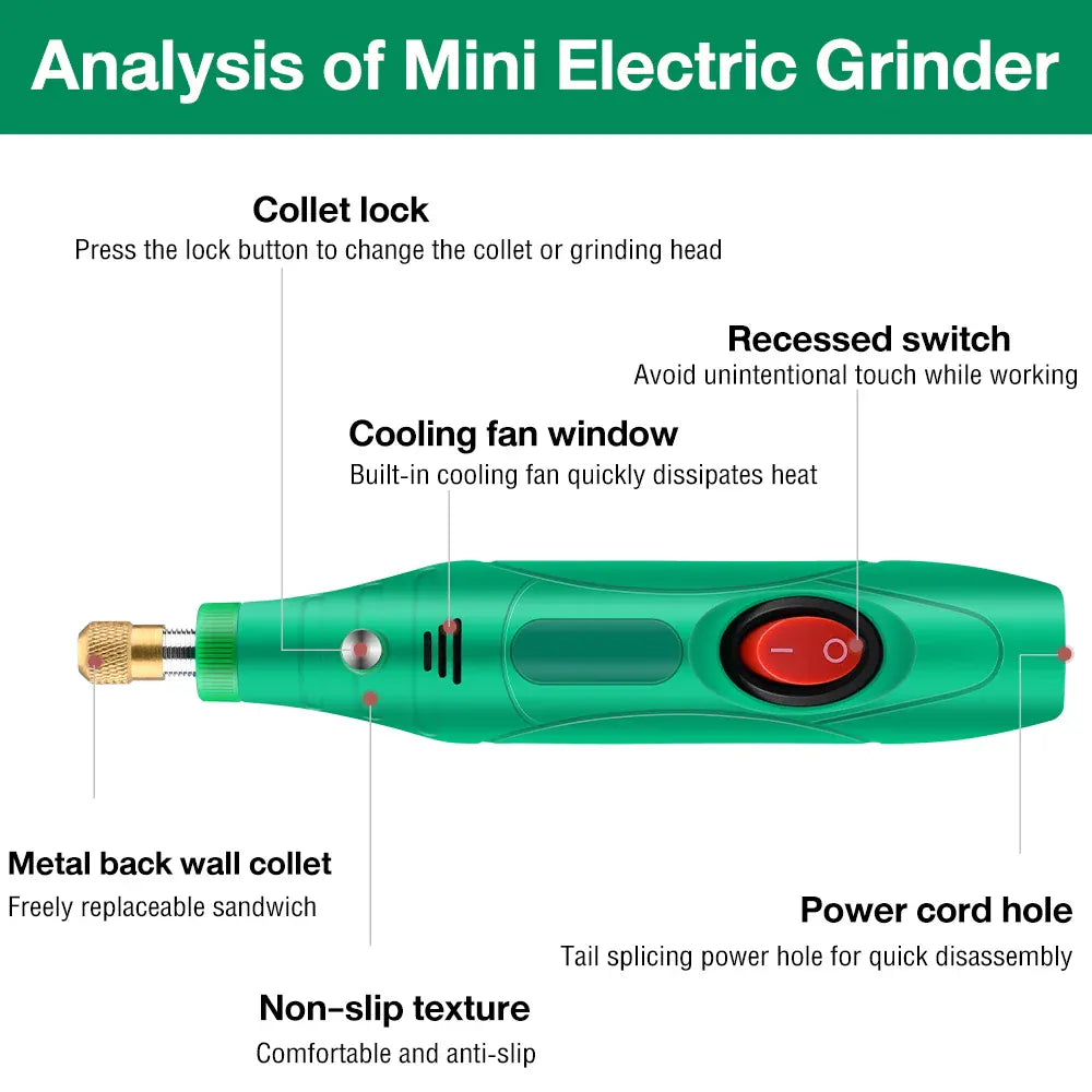 Electric Drill Grinder Engraver Pen Grinder Mini Drill Polishing Electric Rotary Tool Grinding Machine Miniature Household Tool Electric Drill Grinder Engraver Pen Grinder Mini Drill Polishing Electric Rotary Tool Grinding Machine Miniature Household Tool