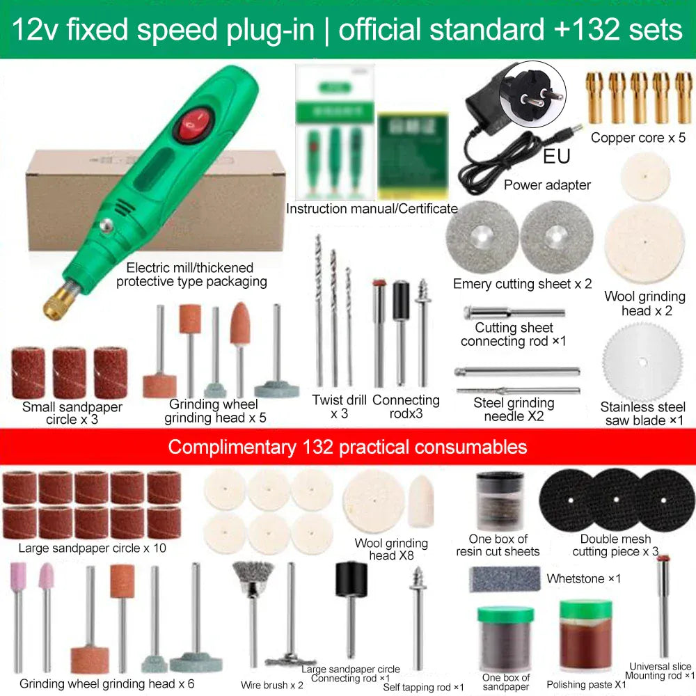Electric Drill Grinder Engraver Pen Grinder Mini Drill Polishing Electric Rotary Tool Grinding Machine Miniature Household Tool Electric Drill Grinder Engraver Pen Grinder Mini Drill Polishing Electric Rotary Tool Grinding Machine Miniature Household Tool