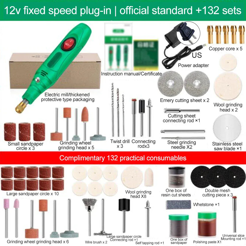 Electric Drill Grinder Engraver Pen Grinder Mini Drill Polishing Electric Rotary Tool Grinding Machine Miniature Household Tool Electric Drill Grinder Engraver Pen Grinder Mini Drill Polishing Electric Rotary Tool Grinding Machine Miniature Household Tool