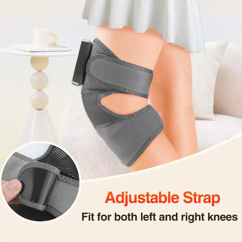 Electric Knee Pad Massager 3 Vibration 5 Levels Cordless Thermal Hot Compress Knee Support Brace Knee Leg Muscle Protection Electric Knee Pad Massager 3 Vibration 5 Levels Cordless Thermal Hot Compress Knee Support Brace Knee Leg Muscle Protection