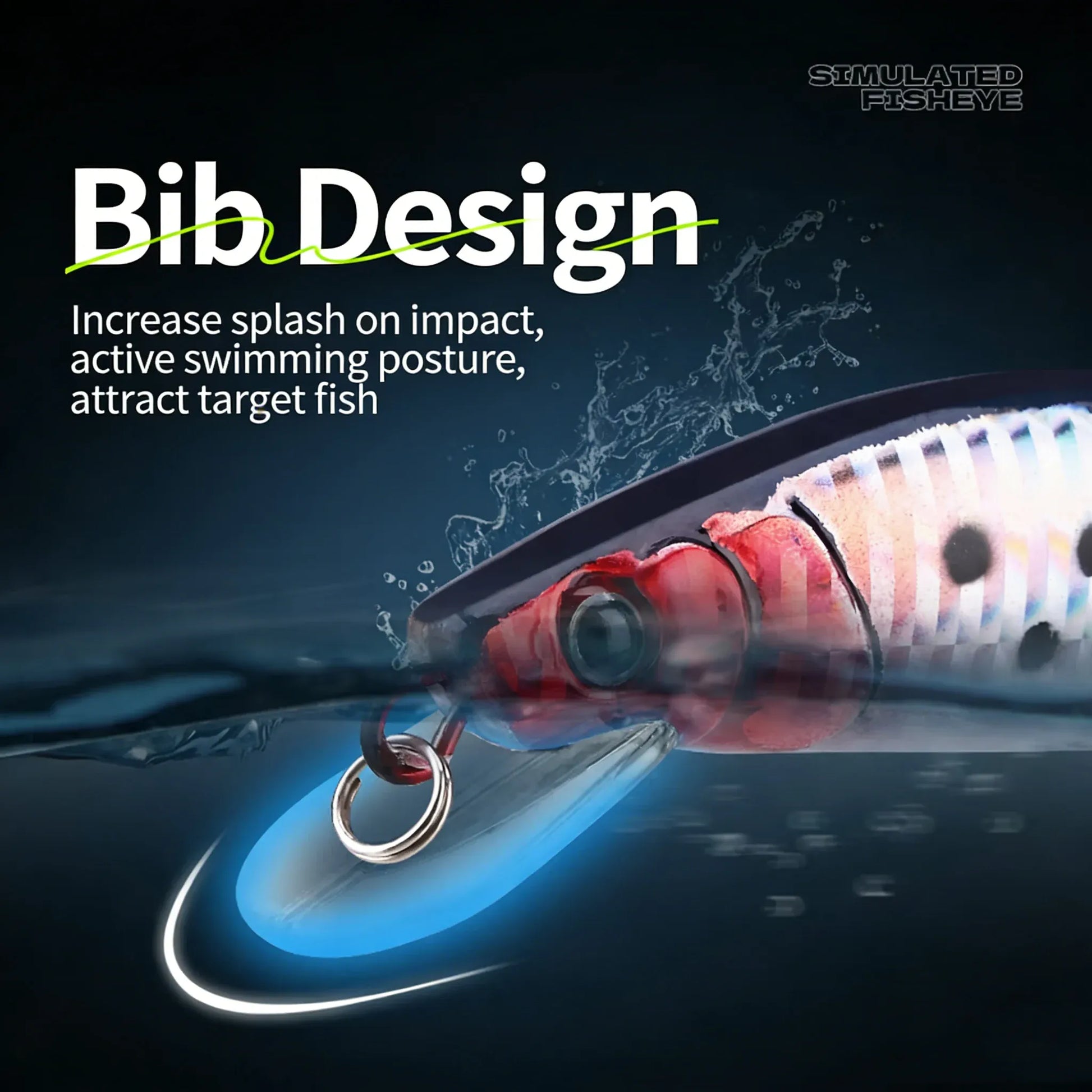 Electric LED Fishing Lure USB Rechargeable Vibrating Bait – Wahooly Electric LED Fishing Lure – USB Rechargeable, Life-Like Vibrating Bait