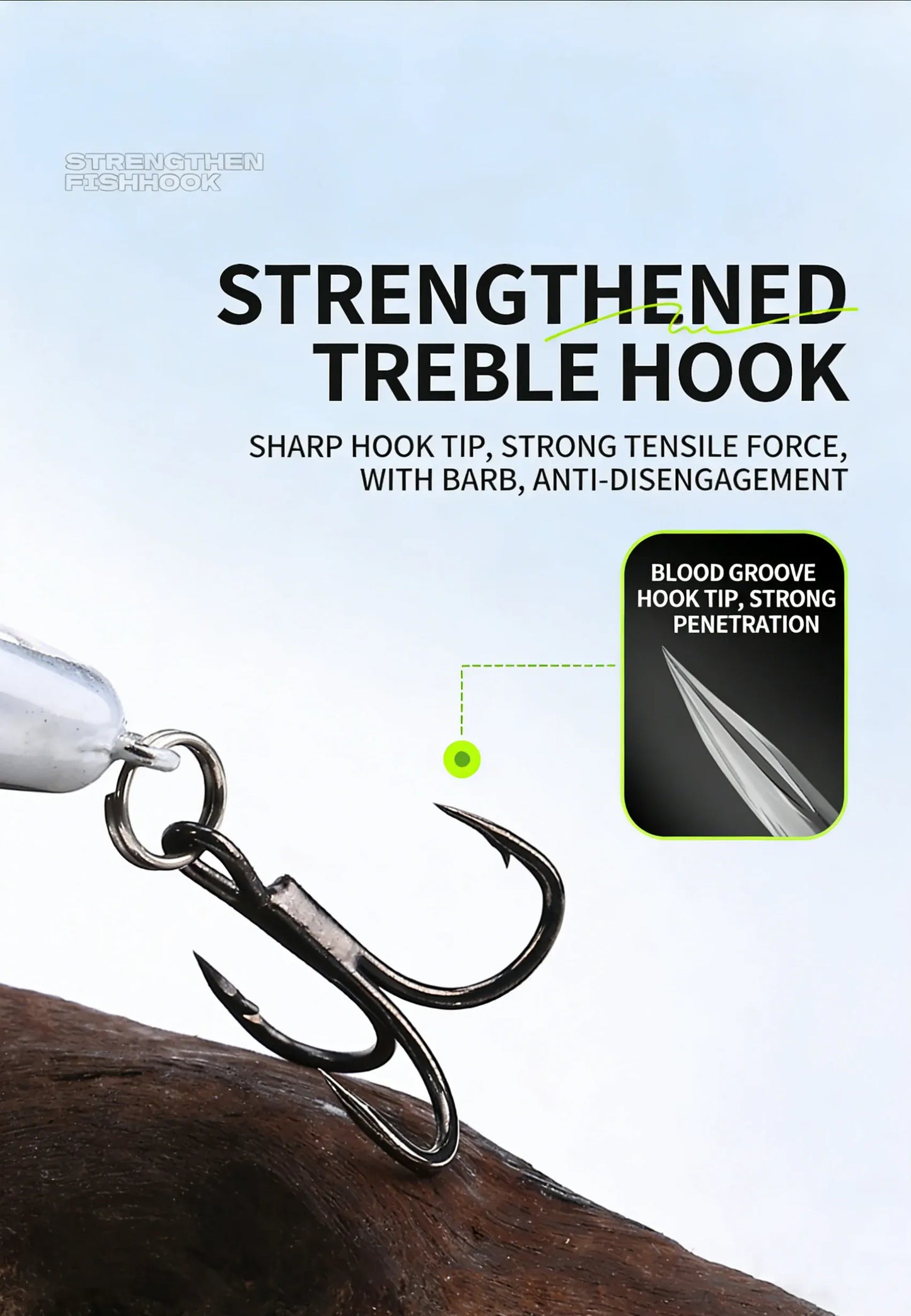Electric LED Fishing Lure USB Rechargeable Vibrating Bait – Wahooly Electric LED Fishing Lure – USB Rechargeable, Life-Like Vibrating Bait