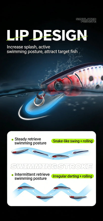 Electric LED Fishing Lure USB Rechargeable Vibrating Bait – Wahooly Electric LED Fishing Lure – USB Rechargeable, Life-Like Vibrating Bait