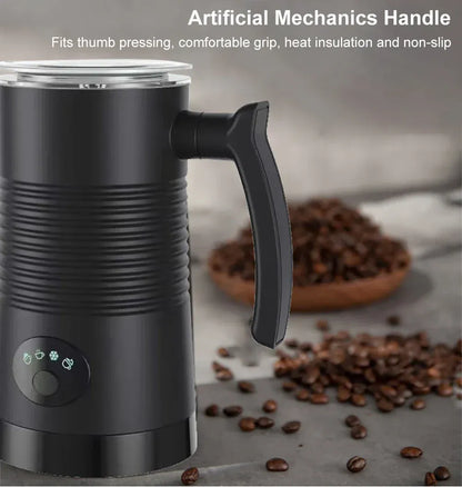 Electric Milk Frother Milk Foam Machine For Coffee Cappuccino Latte 4 in 1 Hot and Cold Foam Maker Automatic Milk Frother Foamer Electric Milk Frother Milk Foam Machine For Coffee Cappuccino Latte 4 in 1 Hot and Cold Foam Maker Automatic Milk Frother Foamer
