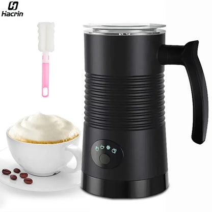 Electric Milk Frother Milk Foam Machine For Coffee Cappuccino Latte 4 in 1 Hot and Cold Foam Maker Automatic Milk Frother Foamer Electric Milk Frother Milk Foam Machine For Coffee Cappuccino Latte 4 in 1 Hot and Cold Foam Maker Automatic Milk Frother Foamer