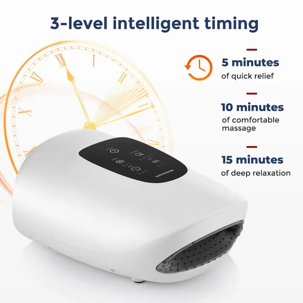 Electric Palm Massage Airbag Wrapping Pressing Hand Massager Deep Squeezing Kneading 3 Modes Hot Compress Hand Massage Divece Electric Palm Massage Airbag Wrapping Pressing Hand Massager Deep Squeezing Kneading 3 Modes Hot Compress Hand Massage Divece