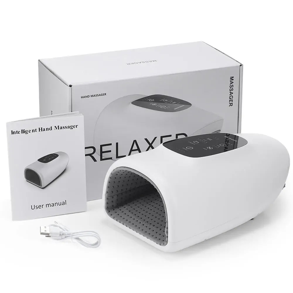 Electric Palm Massage Airbag Wrapping Pressing Hand Massager Deep Squeezing Kneading 3 Modes Hot Compress Hand Massage Divece Electric Palm Massage Airbag Wrapping Pressing Hand Massager Deep Squeezing Kneading 3 Modes Hot Compress Hand Massage Divece