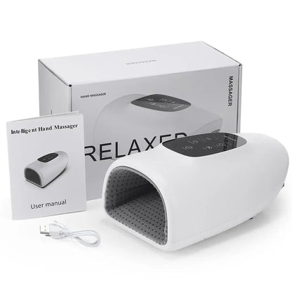 Electric Palm Massage Airbag Wrapping Pressing Hand Massager Deep Squeezing Kneading 3 Modes Hot Compress Hand Massage Divece Electric Palm Massage Airbag Wrapping Pressing Hand Massager Deep Squeezing Kneading 3 Modes Hot Compress Hand Massage Divece