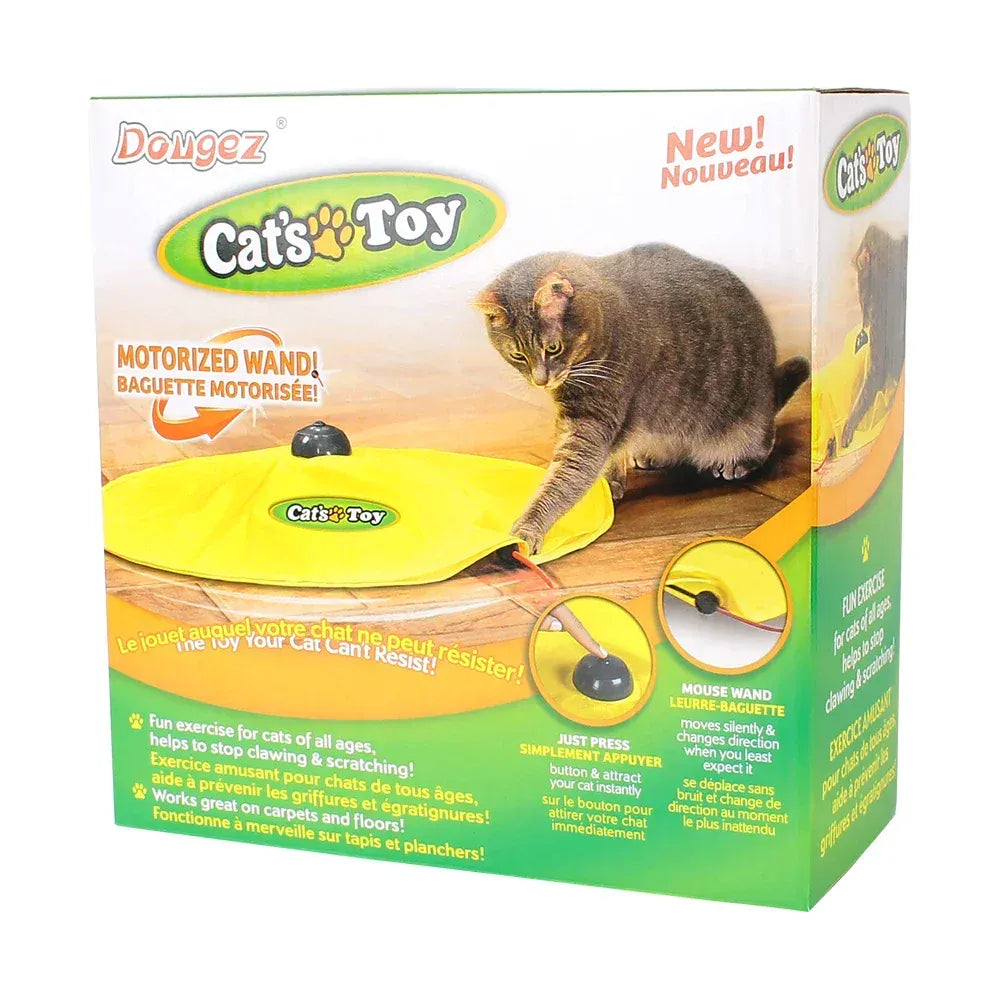 Electric Undercover Mouse Cat Toy – 4-Speed Automatic Interactive | Wahooly Electric Undercover Mouse Cat Toy – 4-Speed Automatic Interactive Toy for Cats & Kittens