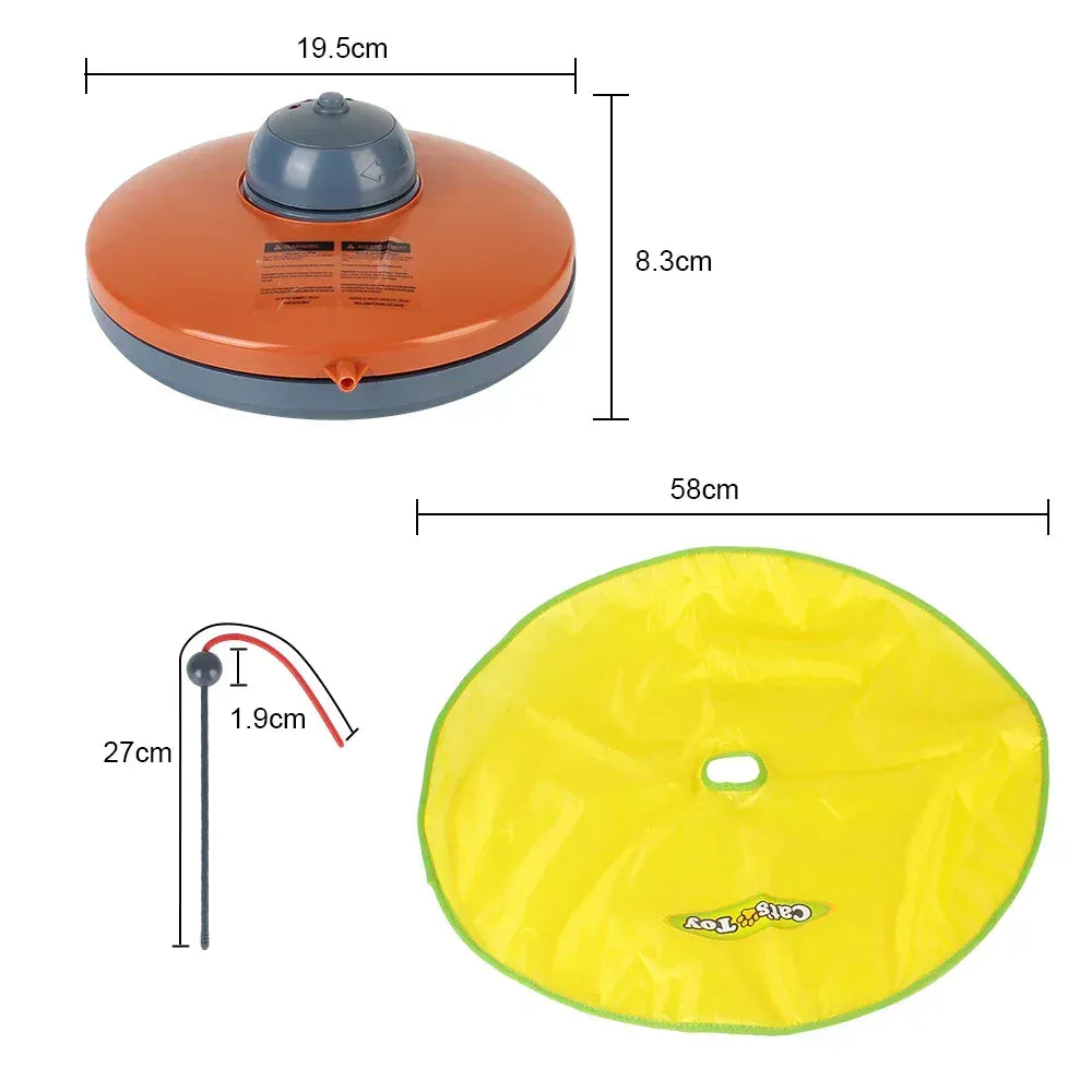 Electric Undercover Mouse Cat Toy – 4-Speed Automatic Interactive | Wahooly Electric Undercover Mouse Cat Toy – 4-Speed Automatic Interactive Toy for Cats & Kittens
