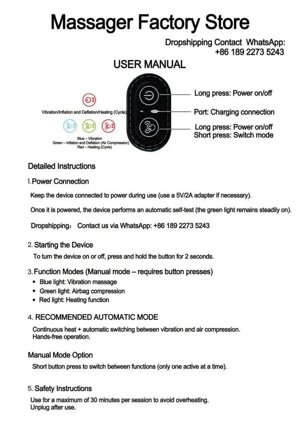 3-in-1 Back Massager with Heat & Vibration | Lower Back Pain Relief Emeka 3-in-1 Back Massager Heat Vibration for Back Pain Relief Herniated Disc Stretch Support Traction Lower Back Massage Pillow