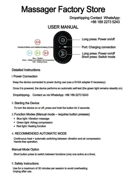 3-in-1 Back Massager with Heat & Vibration | Lower Back Pain Relief Emeka 3-in-1 Back Massager Heat Vibration for Back Pain Relief Herniated Disc Stretch Support Traction Lower Back Massage Pillow