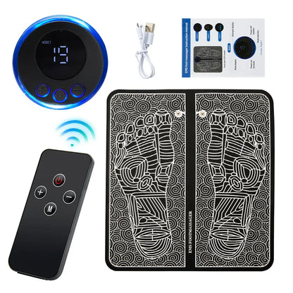 EMS Foot Massager Pad Electric Foldable Massage Mat Muscle Stimulation Relief Pain Relax Feet,Neck Massager EMS Foot Massager Pad Electric Foldable Massage Mat Muscle Stimulation Relief Pain Relax Feet,Neck Massager