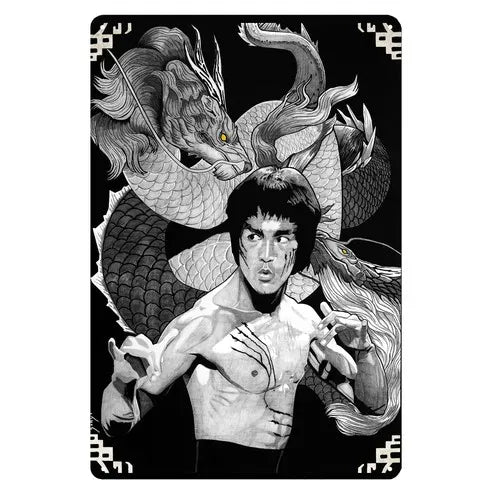 Enter The Dragon Movie Metal Poster Tin Sign - 20x30cm Plate Enter The Dragon Movie Metal Poster Tin Sign - 20x30cm Plate