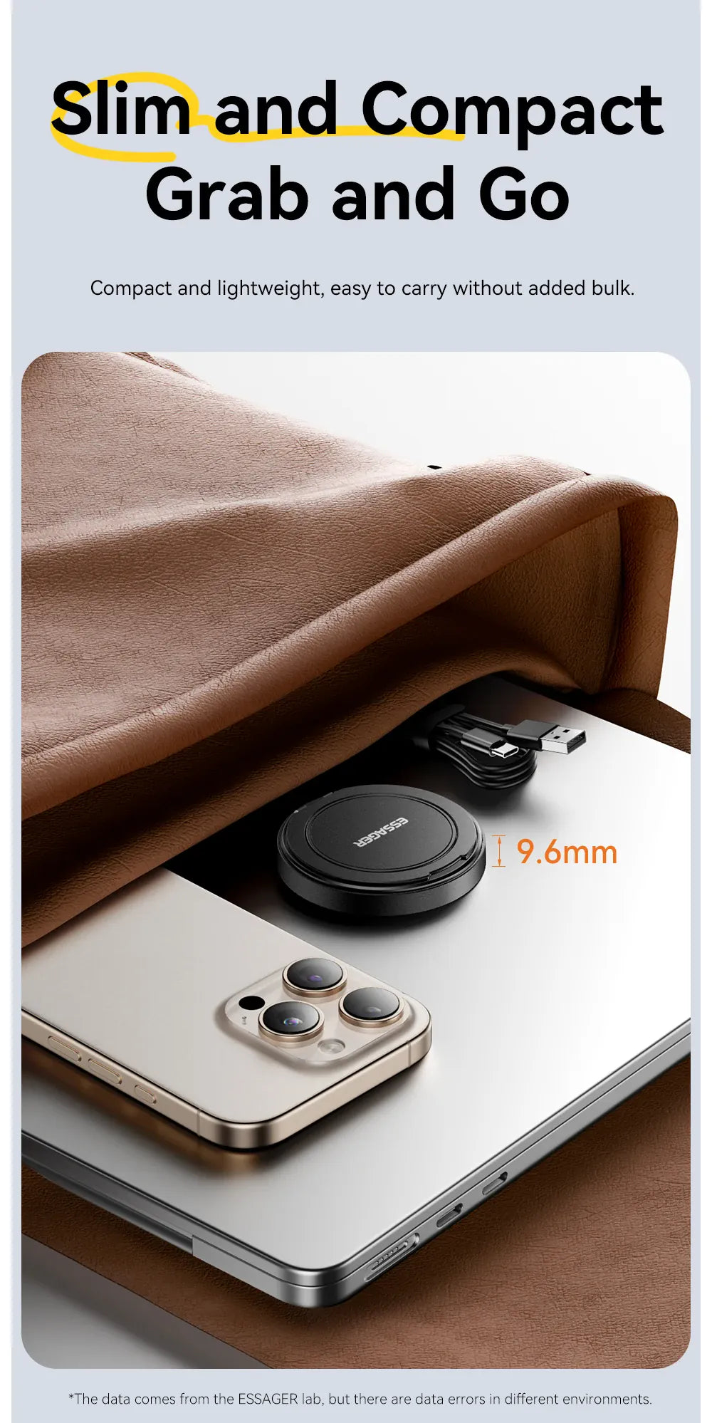 Essager 15W Magnetic Wireless Charger – Fast Charging Pad for iPhone 12-15 & AirPods | Wahooly Essager 15W Magnetic Wireless Charger – MagSafe-Style Fast Charging Pad for iPhone 12-15 & AirPods