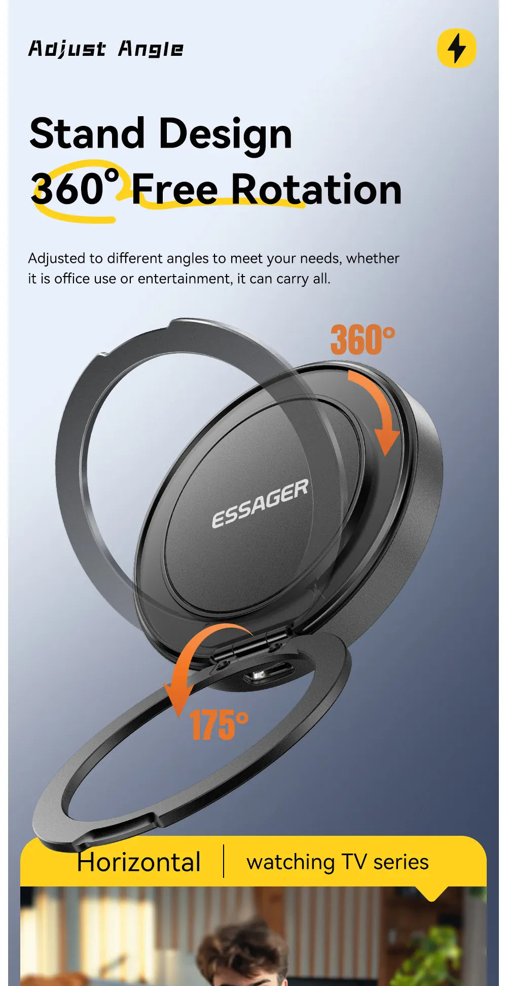 Essager 15W Magnetic Wireless Charger – Fast Charging Pad for iPhone 12-15 & AirPods | Wahooly Essager 15W Magnetic Wireless Charger – MagSafe-Style Fast Charging Pad for iPhone 12-15 & AirPods