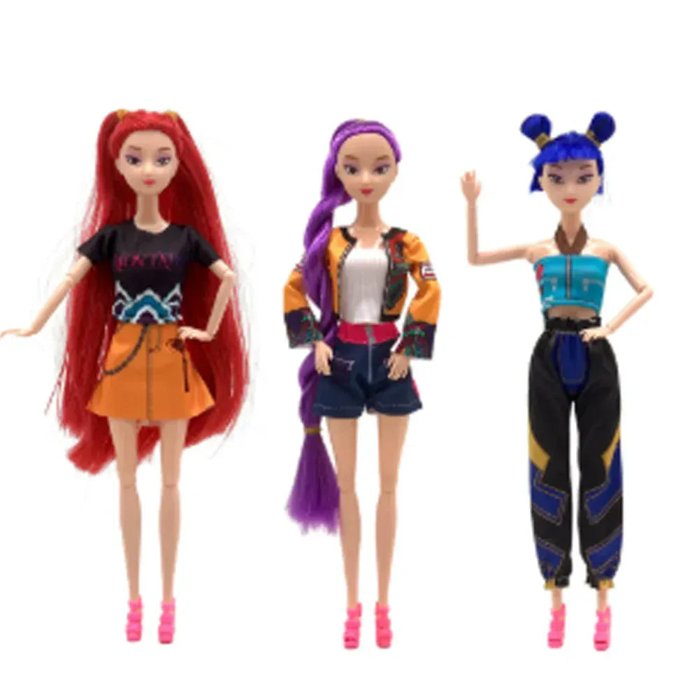 Exclusive K-POP Anime Demon Hunters Witch Hunter Group High Appearance  Doll Decorative Doll Girl's  Holiday Gifts Collectible Exclusive K-POP Anime Demon Hunters Witch Hunter Group High Appearance  Doll Decorative Doll Girl's  Holiday Gifts Collectible