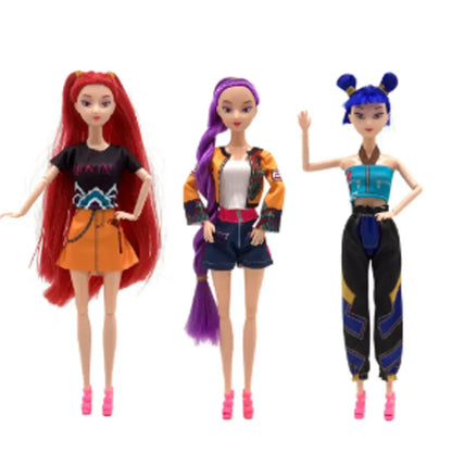 Exclusive K-POP Anime Demon Hunters Witch Hunter Group High Appearance  Doll Decorative Doll Girl's  Holiday Gifts Collectible Exclusive K-POP Anime Demon Hunters Witch Hunter Group High Appearance  Doll Decorative Doll Girl's  Holiday Gifts Collectible