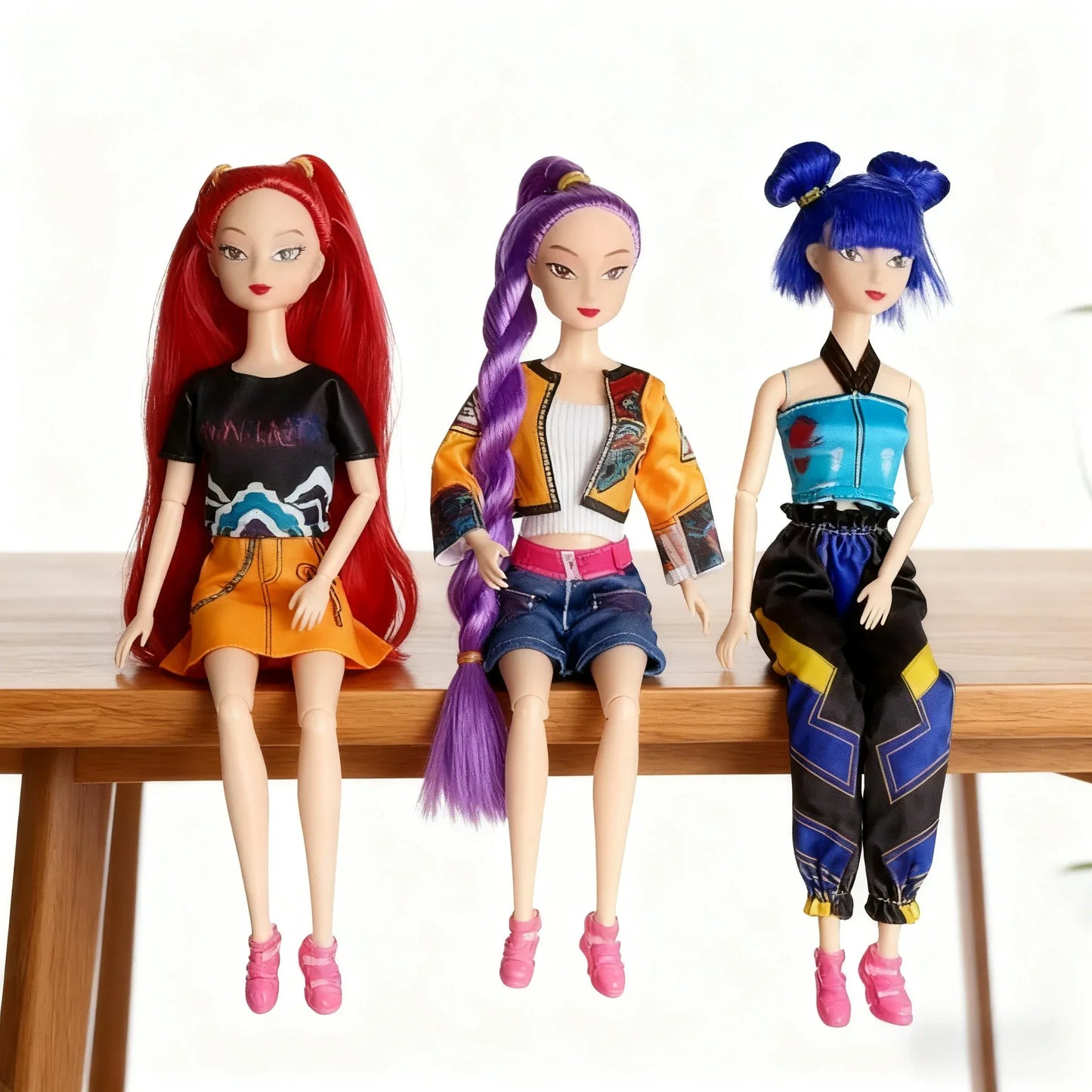 Exclusive K-POP Anime Demon Hunters Witch Hunter Group High Appearance  Doll Decorative Doll Girl's  Holiday Gifts Collectible Exclusive K-POP Anime Demon Hunters Witch Hunter Group High Appearance  Doll Decorative Doll Girl's  Holiday Gifts Collectible