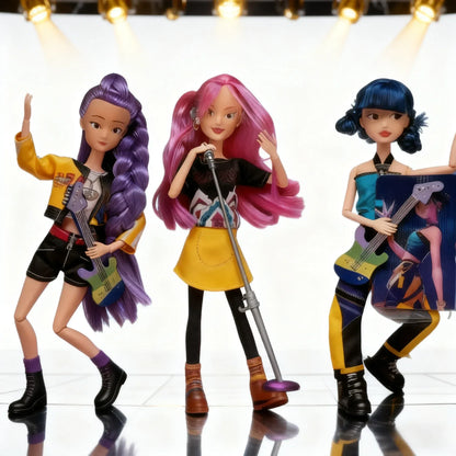 Exclusive K-POP Anime Demon Hunters Witch Hunter Group High Appearance  Doll Decorative Doll Girl's  Holiday Gifts Collectible Exclusive K-POP Anime Demon Hunters Witch Hunter Group High Appearance  Doll Decorative Doll Girl's  Holiday Gifts Collectible