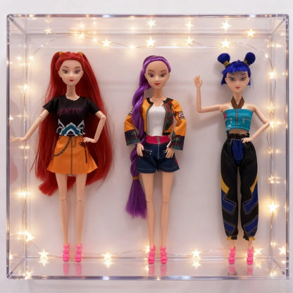 Exclusive K-POP Anime Demon Hunters Witch Hunter Group High Appearance  Doll Decorative Doll Girl's  Holiday Gifts Collectible Exclusive K-POP Anime Demon Hunters Witch Hunter Group High Appearance  Doll Decorative Doll Girl's  Holiday Gifts Collectible