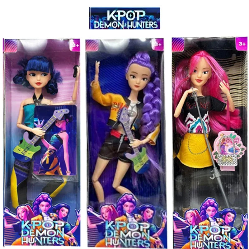Exclusive K-POP Anime Demon Hunters Witch Hunter Group High Appearance  Doll Decorative Doll Girl's  Holiday Gifts Collectible Exclusive K-POP Anime Demon Hunters Witch Hunter Group High Appearance  Doll Decorative Doll Girl's  Holiday Gifts Collectible