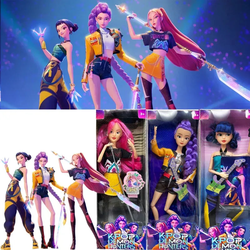 Exclusive K-POP Anime Demon Hunters Witch Hunter Group High Appearance  Doll Decorative Doll Girl's  Holiday Gifts Collectible Exclusive K-POP Anime Demon Hunters Witch Hunter Group High Appearance  Doll Decorative Doll Girl's  Holiday Gifts Collectible