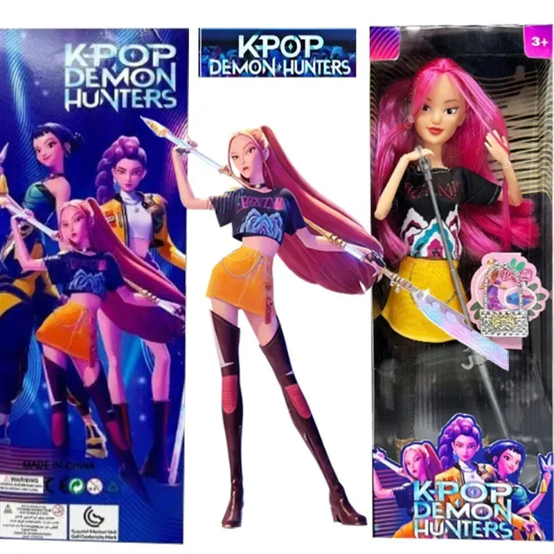 Exclusive K-POP Anime Demon Hunters Witch Hunter Group High Appearance  Doll Decorative Doll Girl's  Holiday Gifts Collectible Exclusive K-POP Anime Demon Hunters Witch Hunter Group High Appearance  Doll Decorative Doll Girl's  Holiday Gifts Collectible