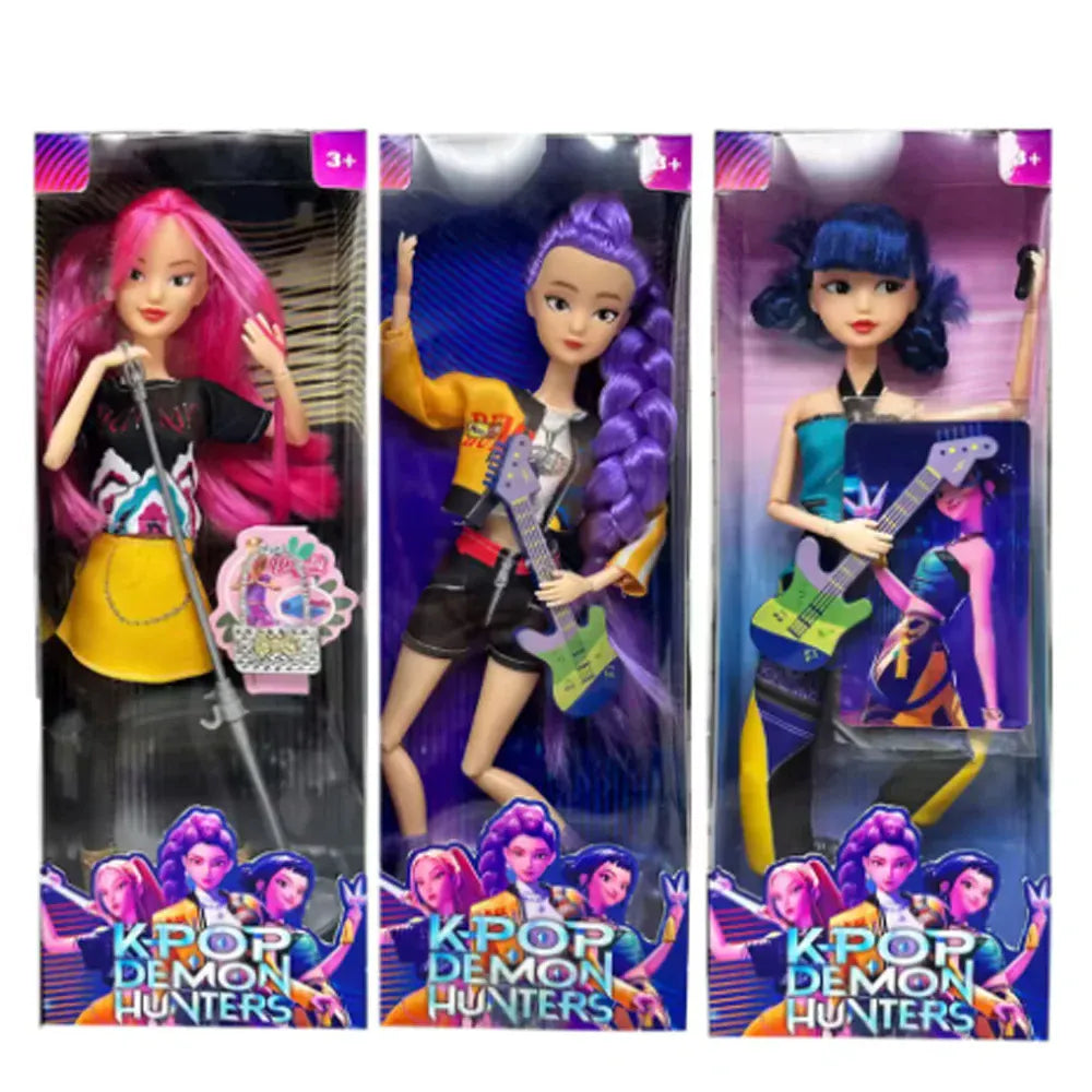 Exclusive K-POP Anime Demon Hunters Witch Hunter Group High Appearance  Doll Decorative Doll Girl's  Holiday Gifts Collectible Exclusive K-POP Anime Demon Hunters Witch Hunter Group High Appearance  Doll Decorative Doll Girl's  Holiday Gifts Collectible