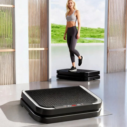 Exercise Vibration Plate with Rope Abdominal Workout Equipment 200 Modes Whole Body Vibrate Fitness Platform for Home Office Exercise Vibration Plate with Rope Abdominal Workout Equipment 200 Modes Whole Body Vibrate Fitness Platform for Home Office