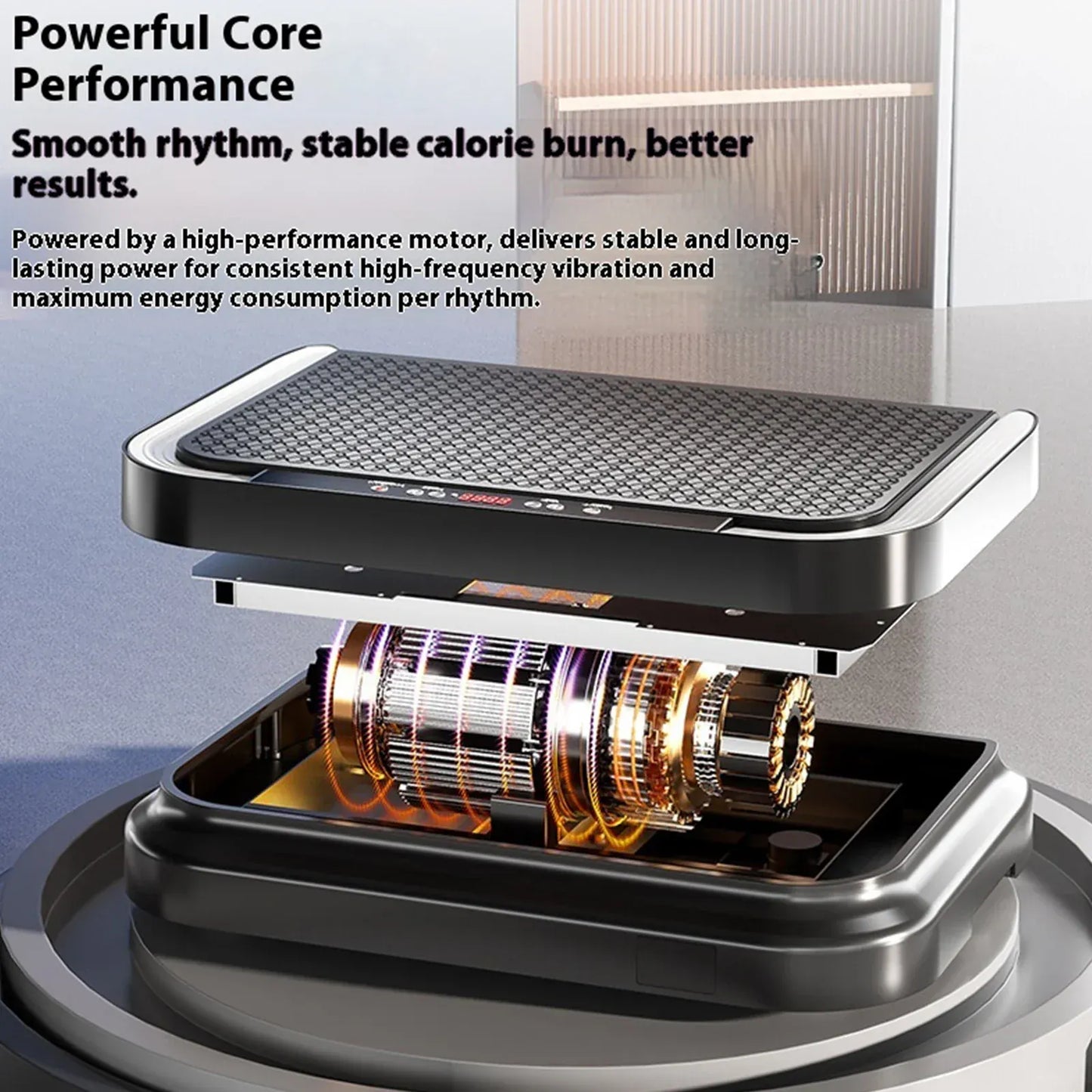 Exercise Vibration Plate with Rope Abdominal Workout Equipment 200 Modes Whole Body Vibrate Fitness Platform for Home Office Exercise Vibration Plate with Rope Abdominal Workout Equipment 200 Modes Whole Body Vibrate Fitness Platform for Home Office