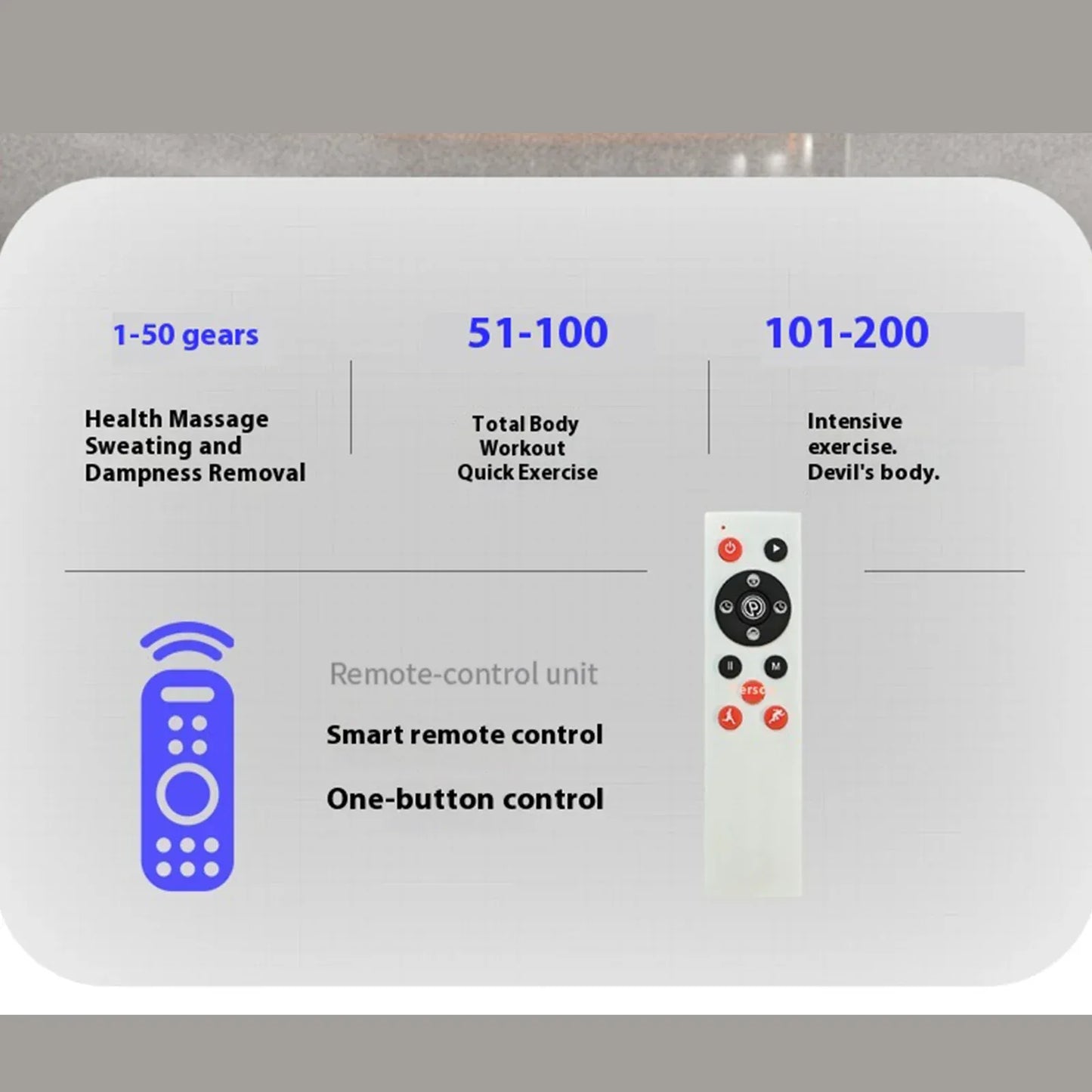 Exercise Vibration Plate with Rope Abdominal Workout Equipment 200 Modes Whole Body Vibrate Fitness Platform for Home Office Exercise Vibration Plate with Rope Abdominal Workout Equipment 200 Modes Whole Body Vibrate Fitness Platform for Home Office