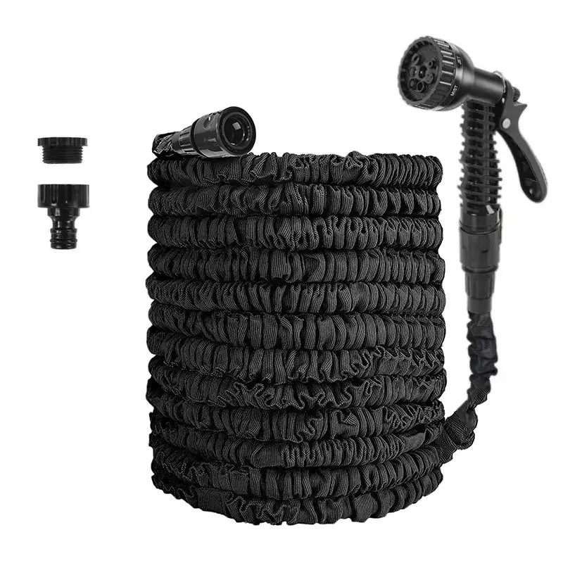 Expandable Magic Garden Hose 25–200FT — High Pressure | Wahooly Expandable Magic Garden Hose — High-Pressure Flexible Water Pipe for Watering, Car Washing & Cleaning (25FT–200FT)
