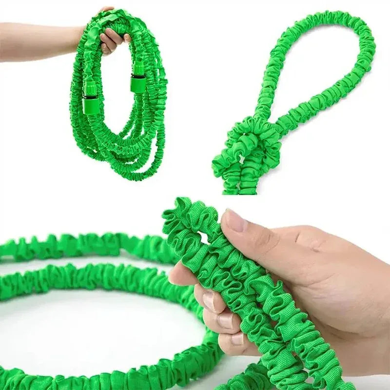Expandable Magic Garden Hose 25–200FT — High Pressure | Wahooly Expandable Magic Garden Hose — High-Pressure Flexible Water Pipe for Watering, Car Washing & Cleaning (25FT–200FT)